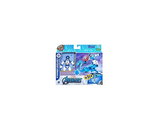 Фигурка Hasbro Avengers Bend and flex Капитан Америка (F5866_F5868), изображение 3 Фигурка Hasbro Avengers Bend and flex Капитан Америка (F5866_F5868), изображение 3