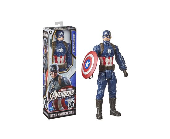Фигурка Hasbro Avengers Titan hero Капитан Америка (F0254_F1342), изображение 2 Фигурка Hasbro Avengers Titan hero Капитан Америка (F0254_F1342), изображение 2