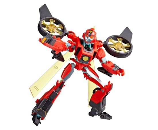 Трансформер Hasbro Transformers EarthSpark Deluxe Твитч (F6231_F6734), изображение 2 Трансформер Hasbro Transformers EarthSpark Deluxe Твитч (F6231_F6734), изображение 2