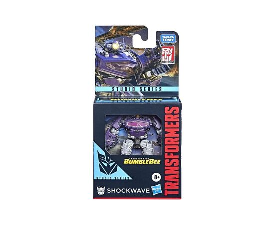 Трансформер Hasbro Transformers Studio Series Bumblebee Core Class Shockwave Action Figure (F3135_F3139) Трансформер Hasbro Transformers Studio Series Bumblebee Core Class Shockwave Action Figure (F3135_F3139)