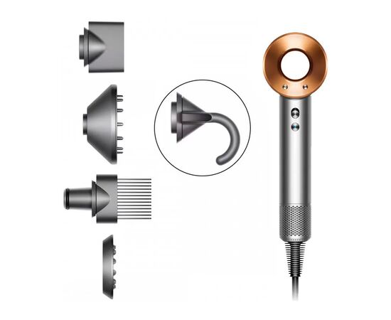 Фен Dyson HD07 Supersonic Nickel/Copper (389922-01)