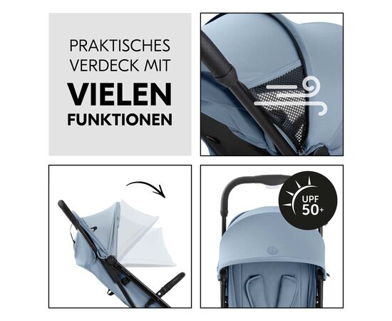Коляска Hauck Travel N Care Plus Dusty Blue (16019-0), изображение 3 Коляска Hauck Travel N Care Plus Dusty Blue (16019-0), изображение 3
