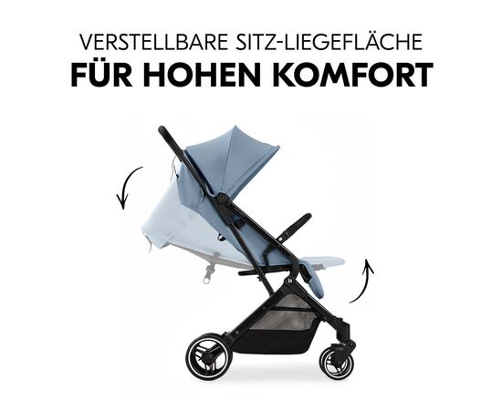 Коляска Hauck Travel N Care Plus Dusty Blue (16019-0), изображение 7 Коляска Hauck Travel N Care Plus Dusty Blue (16019-0), изображение 7