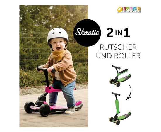 Самокат Hauck Neon Green (85205-1), изображение 2 Самокат Hauck Neon Green (85205-1), изображение 2