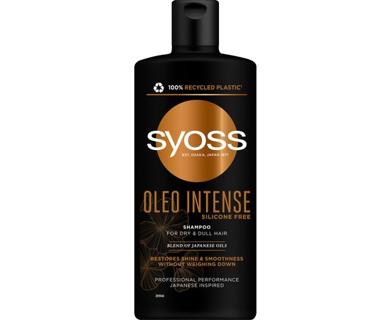 Шампунь Syoss Oleo Intense для сухого та тьмяного волосся 440 мл (9000101712353)