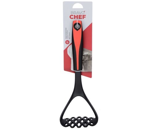 Картофелемялка Bravo Chef Black/Red 34,5 см (BC-5105/5), изображение 2 Картофелемялка Bravo Chef Black/Red 34,5 см (BC-5105/5), изображение 2