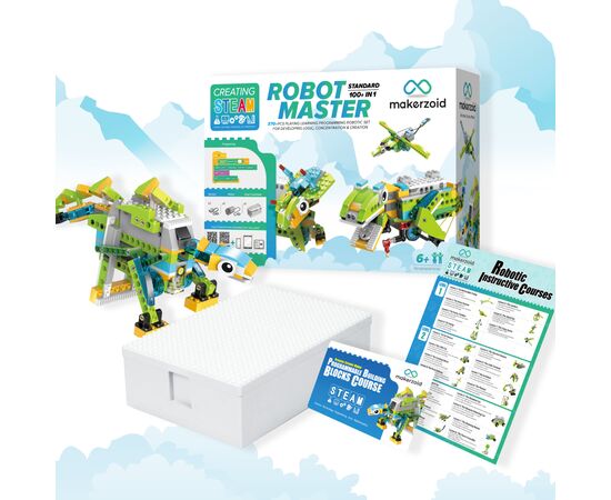 Конструктор Makerzoid Robot Master Standard (MKZ-RM-SD), изображение 3 Конструктор Makerzoid Robot Master Standard (MKZ-RM-SD), изображение 3