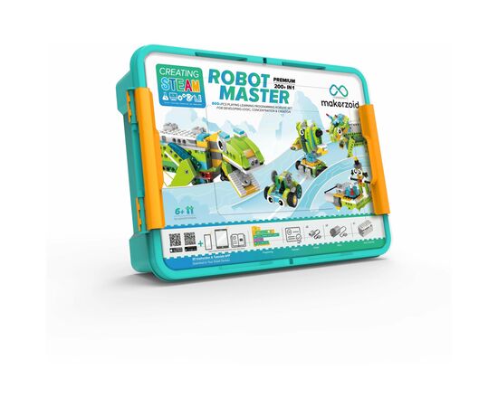 Конструктор Makerzoid Robot Master Premium (MKZ-RM-PM), изображение 2 Конструктор Makerzoid Robot Master Premium (MKZ-RM-PM), изображение 2