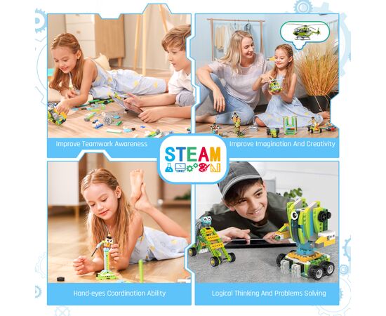 Конструктор Makerzoid Robot Master Premium (MKZ-RM-PM), изображение 7 Конструктор Makerzoid Robot Master Premium (MKZ-RM-PM), изображение 7