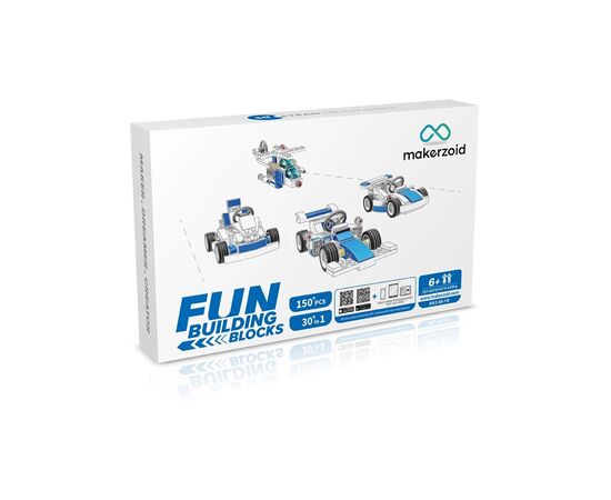 Конструктор Makerzoid Fun Building Blocks (MKZ-BK-FB), изображение 2 Конструктор Makerzoid Fun Building Blocks (MKZ-BK-FB), изображение 2