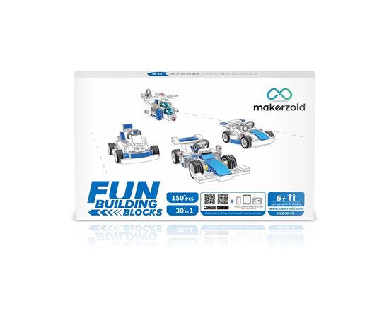 Конструктор Makerzoid Fun Building Blocks (MKZ-BK-FB), изображение 3 Конструктор Makerzoid Fun Building Blocks (MKZ-BK-FB), изображение 3