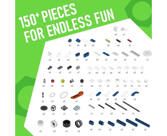 Конструктор Makerzoid Fun Building Blocks (MKZ-BK-FB), изображение 6 Конструктор Makerzoid Fun Building Blocks (MKZ-BK-FB), изображение 6