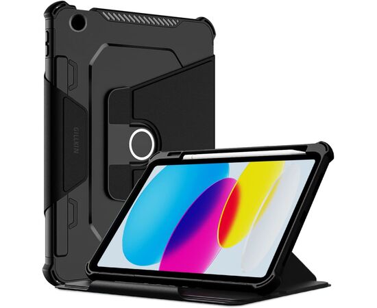 Чехол для планшета BeCover Armor Leather 360 Apple iPad 10.2 2019/2020/2021 Black (708889)