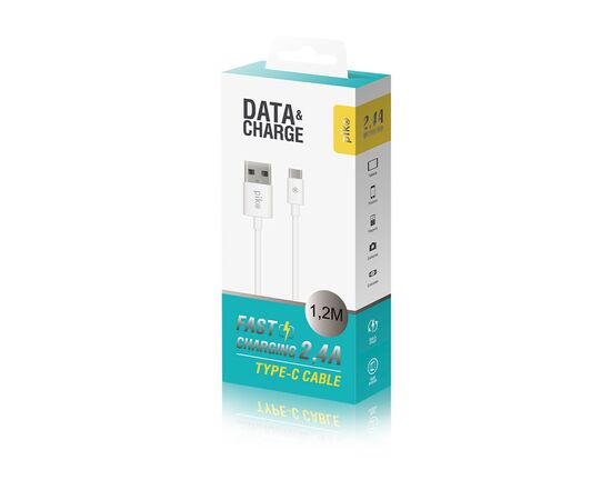 Дата кабель USB 2.0 AM to Type-C 1.2m CB-UT11 White Piko (1283126477522), изображение 3 Дата кабель USB 2.0 AM to Type-C 1.2m CB-UT11 White Piko (1283126477522), изображение 3