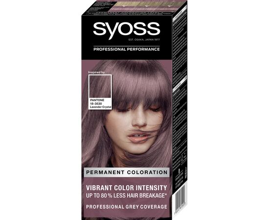 Фарба для волосся Syoss 8-23 Pantone 18-3530 Пелюстки Лаванди 115 мл (9000101670905)