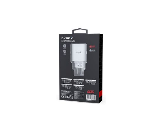 Зарядное устройство Syrox Type-С 20W (PD20B), изображение 3 Зарядное устройство Syrox Type-С 20W (PD20B), изображение 3