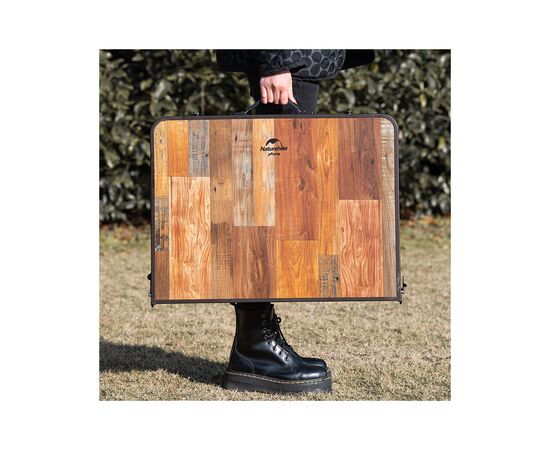Туристичний стіл Naturehike L MDF Outdoor Folding Light Wood (6927595771419), зображення 5 Туристичний стіл Naturehike L MDF Outdoor Folding Light Wood (6927595771419), зображення 5