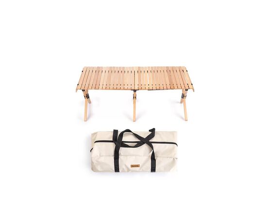 Туристический стол Naturehike NH19JJ009 Light Wood (6927595707388), изображение 4