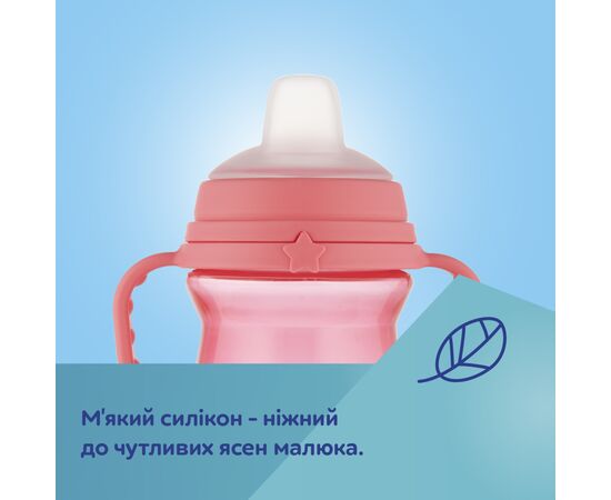 Поильник-непроливайка Canpol babies с силиконовым носиком FirstCup 150 мл Розовая (56/614_pin), изображение 6 Поильник-непроливайка Canpol babies с силиконовым носиком FirstCup 150 мл Розовая (56/614_pin), изображение 6