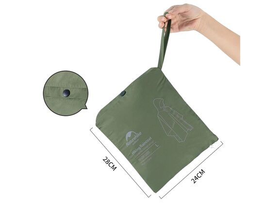Накидка Naturehike NH21FS036 L Army Green (6927595772300), изображение 2 Накидка Naturehike NH21FS036 L Army Green (6927595772300), изображение 2