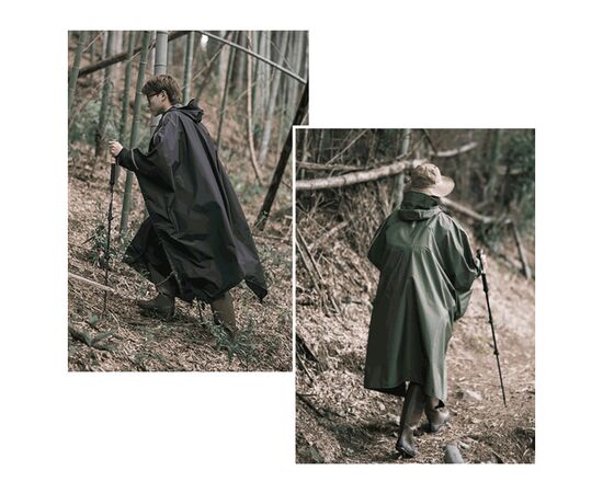 Накидка Naturehike NH21FS036 L Black (6927595772263), изображение 4 Накидка Naturehike NH21FS036 L Black (6927595772263), изображение 4