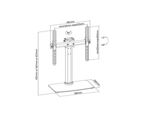 Кронштейн ITech KFG-1, изображение 3 Кронштейн ITech KFG-1, изображение 3