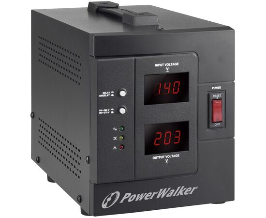 Стабилизатор PowerWalker AVR 1500 (10120305), изображение 3 Стабилизатор PowerWalker AVR 1500 (10120305), изображение 3