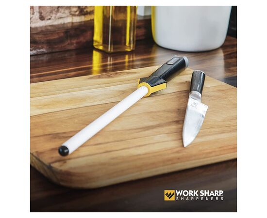 Точило для ножів Work Sharp Ceramic Kitchen Honing Rod WSKTNCHR-I (WSKTNCHR-I), зображення 2 Точило для ножів Work Sharp Ceramic Kitchen Honing Rod WSKTNCHR-I (WSKTNCHR-I), зображення 2