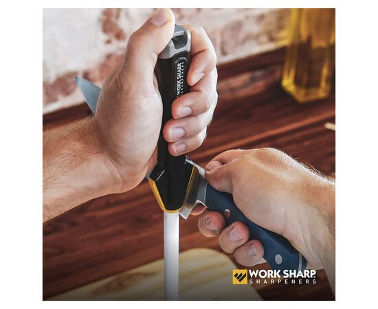 Точило для ножів Work Sharp Ceramic Kitchen Honing Rod WSKTNCHR-I (WSKTNCHR-I), зображення 3 Точило для ножів Work Sharp Ceramic Kitchen Honing Rod WSKTNCHR-I (WSKTNCHR-I), зображення 3