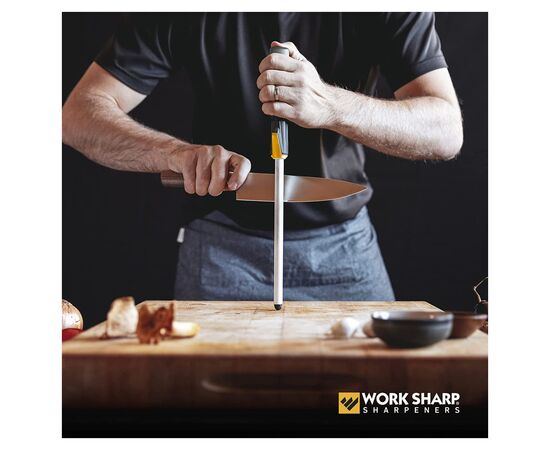 Точило для ножів Work Sharp Ceramic Kitchen Honing Rod WSKTNCHR-I (WSKTNCHR-I), зображення 4 Точило для ножів Work Sharp Ceramic Kitchen Honing Rod WSKTNCHR-I (WSKTNCHR-I), зображення 4