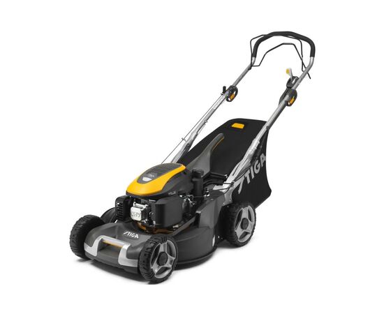 Газонокосилка Stiga бензиновая самоходная ST 200 OHV, 3.2 кВт, 48см (Twinclip950V), изображение 2 Газонокосилка Stiga бензиновая самоходная ST 200 OHV, 3.2 кВт, 48см (Twinclip950V), изображение 2