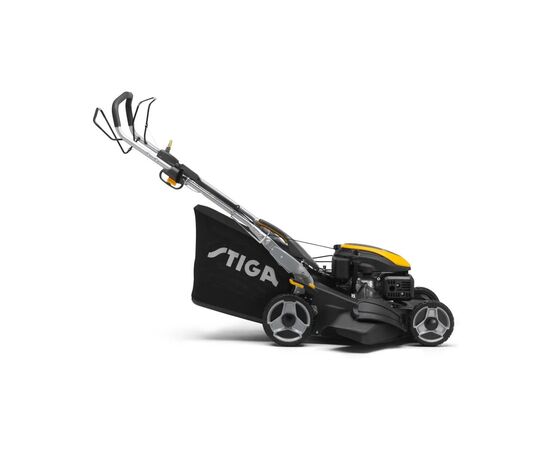 Газонокосилка Stiga бензиновая самоходная ST 200 OHV, 3.2 кВт, 48см (Twinclip950V), изображение 3 Газонокосилка Stiga бензиновая самоходная ST 200 OHV, 3.2 кВт, 48см (Twinclip950V), изображение 3