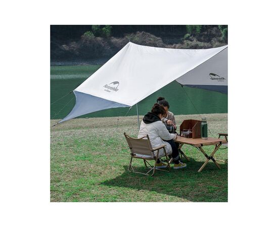 Тент Naturehike Hexagon NH16T013-S 150D Blue/Grey (6927595777794), изображение 3