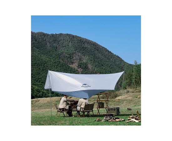 Тент Naturehike Hexagon NH16T013-S 150D Blue/Grey (6927595777794), изображение 4