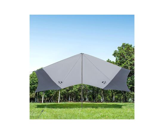 Тент Naturehike Hexagon NH16T013-S 150D Blue/Grey (6927595777794), изображение 5