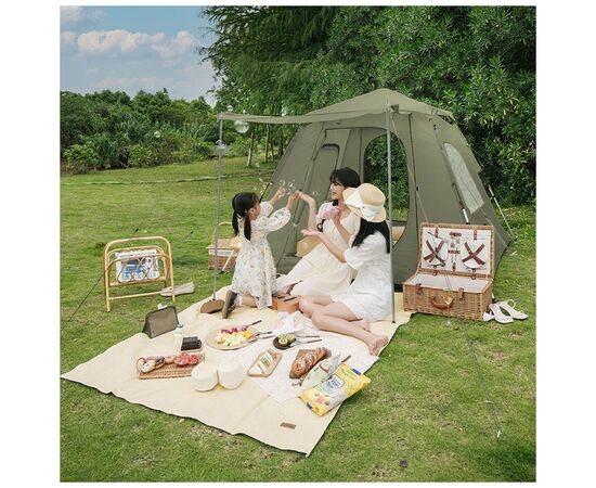 Палатка Naturehike UPF 50+ Ango pop up NH21ZP010 210T Deep Green (6927595796351), изображение 4