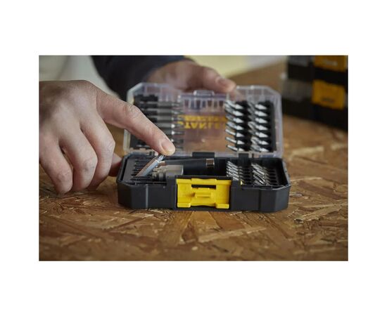 Набор сверл и бит Stanley FatMax, Phillips, Pozidriv, Torx, 2x Ph, L 25, 50 мм, 10 шт, кейс (STA88560), изображение 3 Набор сверл и бит Stanley FatMax, Phillips, Pozidriv, Torx, 2x Ph, L 25, 50 мм, 10 шт, кейс (STA88560), изображение 3