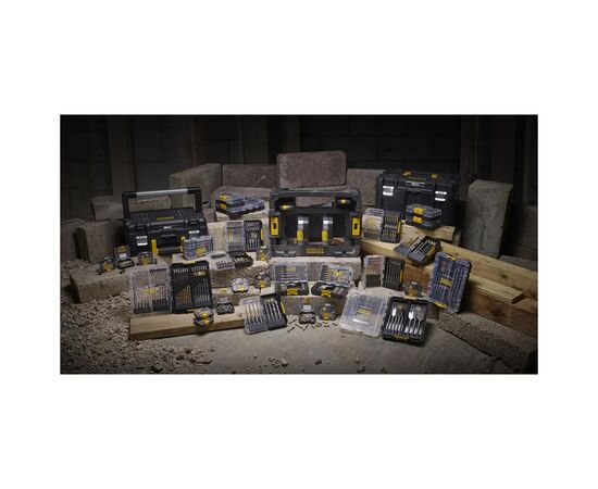 Набор сверл и бит Stanley FatMax, Phillips, Pozidriv, Torx, 2x Ph, L 25, 50 мм, 10 шт, кейс (STA88560), изображение 6 Набор сверл и бит Stanley FatMax, Phillips, Pozidriv, Torx, 2x Ph, L 25, 50 мм, 10 шт, кейс (STA88560), изображение 6