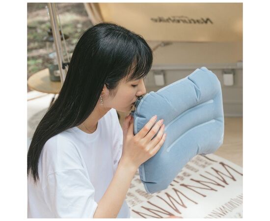 Туристична подушка Naturehike NH21ZT002 Blue (6927595774397), зображення 3 Туристична подушка Naturehike NH21ZT002 Blue (6927595774397), зображення 3