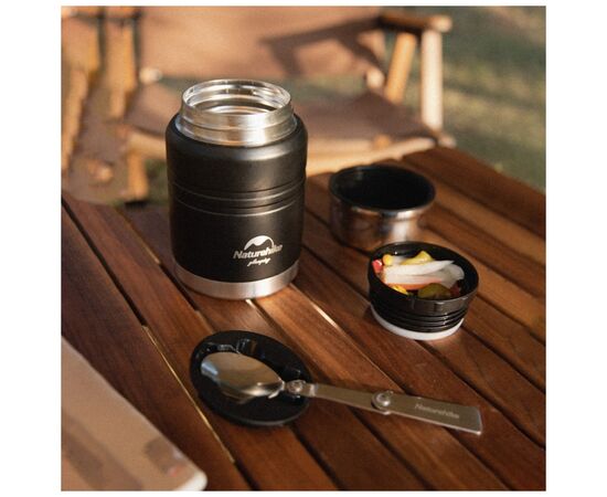 Термос Naturehike Stew Beaker NH20SJ041 0.5 л Black (6927595767467), изображение 3
