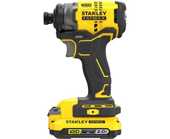 Гайковерт Stanley FatMax, Li-Ion 18В, 2x2Ah, 165 Нм, 2800 об/мин,3100 уд/мин, 3.48 кг, кейс (SFMCF810D2K), изображение 2 Гайковерт Stanley FatMax, Li-Ion 18В, 2x2Ah, 165 Нм, 2800 об/мин,3100 уд/мин, 3.48 кг, кейс (SFMCF810D2K), изображение 2