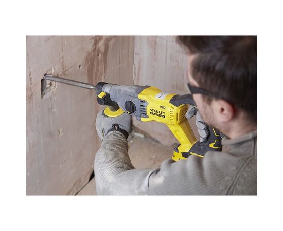 Перфоратор Stanley SDS-Plus,18 В, 2.0 Дж, 3 режима (SFMCH900M22), изображение 2 Перфоратор Stanley SDS-Plus,18 В, 2.0 Дж, 3 режима (SFMCH900M22), изображение 2