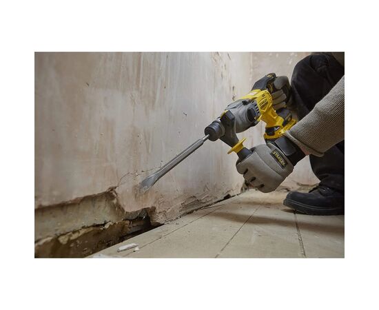Перфоратор Stanley SDS-Plus,18 В, 2.0 Дж, 3 режима (SFMCH900M22), изображение 3 Перфоратор Stanley SDS-Plus,18 В, 2.0 Дж, 3 режима (SFMCH900M22), изображение 3