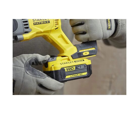 Перфоратор Stanley SDS-Plus,18 В, 2.0 Дж, 3 режима (SFMCH900M22), изображение 5 Перфоратор Stanley SDS-Plus,18 В, 2.0 Дж, 3 режима (SFMCH900M22), изображение 5