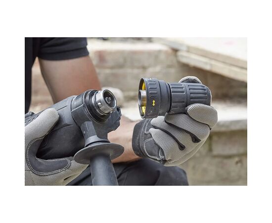 Перфоратор Stanley SDS-Plus, 800 Вт, 2.4 Дж, 3 режима, кейс (SFMEH210K), изображение 7 Перфоратор Stanley SDS-Plus, 800 Вт, 2.4 Дж, 3 режима, кейс (SFMEH210K), изображение 7