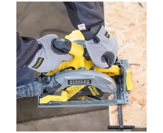 Дисковая пила Stanley FatMax, 1650 Вт, 5500 об/мин, диск 190х16 мм, 4.31 кг (FME301), изображение 4 Дисковая пила Stanley FatMax, 1650 Вт, 5500 об/мин, диск 190х16 мм, 4.31 кг (FME301), изображение 4