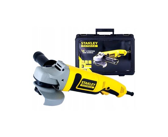 Шлифовальная машина Stanley FatMax, 1200W, 11000 об/мин, d=125 мм, 5.2 кг (FMEG222K), изображение 6