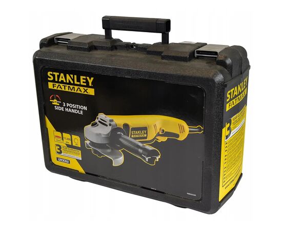 Шлифовальная машина Stanley FatMax, 1200W, 11000 об/мин, d=125 мм, 5.2 кг (FMEG222K), изображение 7