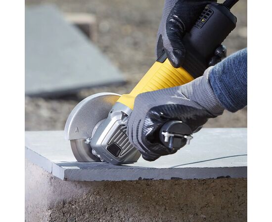 Шлифовальная машина Stanley FatMax, 850W, 12000 об/мин, d=125 мм, 2.3 кг (FMEG220), изображение 6 Шлифовальная машина Stanley FatMax, 850W, 12000 об/мин, d=125 мм, 2.3 кг (FMEG220), изображение 6