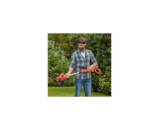 Триммер садовый Black&Decker 0.55 кВт, ширина кошения 30 см, 7500 об/мин, вес 2.4 кг (BESTA530), изображение 4 Триммер садовый Black&Decker 0.55 кВт, ширина кошения 30 см, 7500 об/мин, вес 2.4 кг (BESTA530), изображение 4